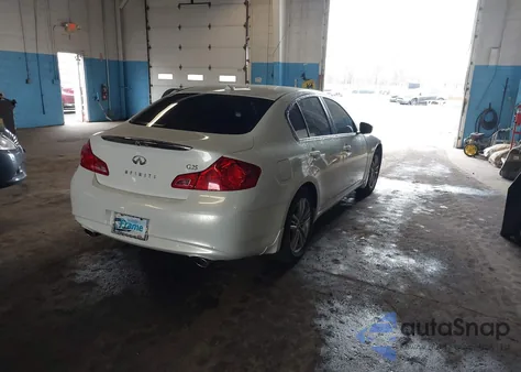 2012 Infiniti G25 Journey из США, поврежденный, VIN JN1DV6AP5CM700338